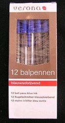 Verona 12 Kugelschreiber blau schreibend Verona 1252