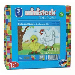 Ministeck Mosaik Huhn und Küken - 300 Teile Kreativset