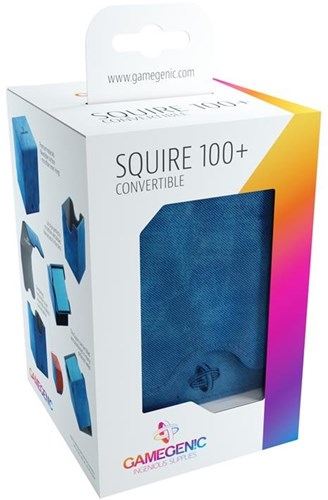 Gamegenic Deckbox Squire 100+ Blau - Karten sicher aufbewahren und schützen