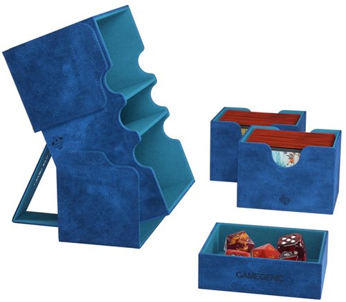 Gamegenic Deckbox Kartenaufbewahrung Stronghold 200+ XL Blau Karten-3