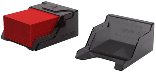 Gamegenic Deckbox Bastion 50+ Schwarz - stabile Kartenbox für Sammelkarten-3