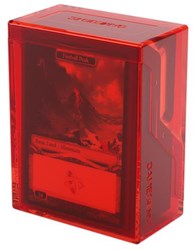 Gamegenic Deckbox Bastion 50+ Rot - Kartenhalter für Sammelkarten