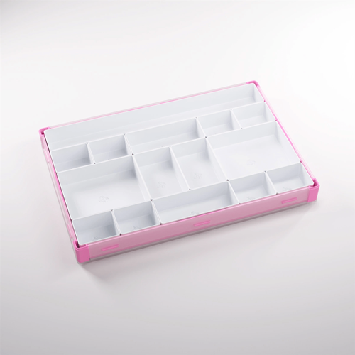 Gamegenic Aufbewahrungsbox für Token und Zubehör XL rosa/weiß - Brettspiele-2