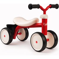 Smoby Rookie Rutschauto rot - Lauflernrad für Kleinkinder und Babys