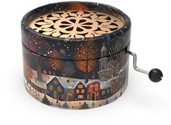 Belle Lurette Musikdose Weihnachten Rondo109 mit Weihnachtsdorf Melodie