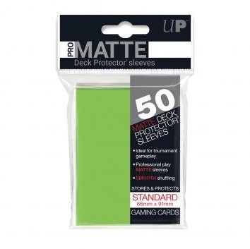 Ultra Pro Kartenhüllen Pro-Matte limettengrün 66x91mm 50 Stück-3