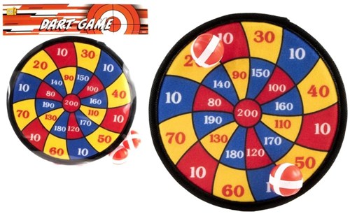 Dartbord safety klittenband 20cm