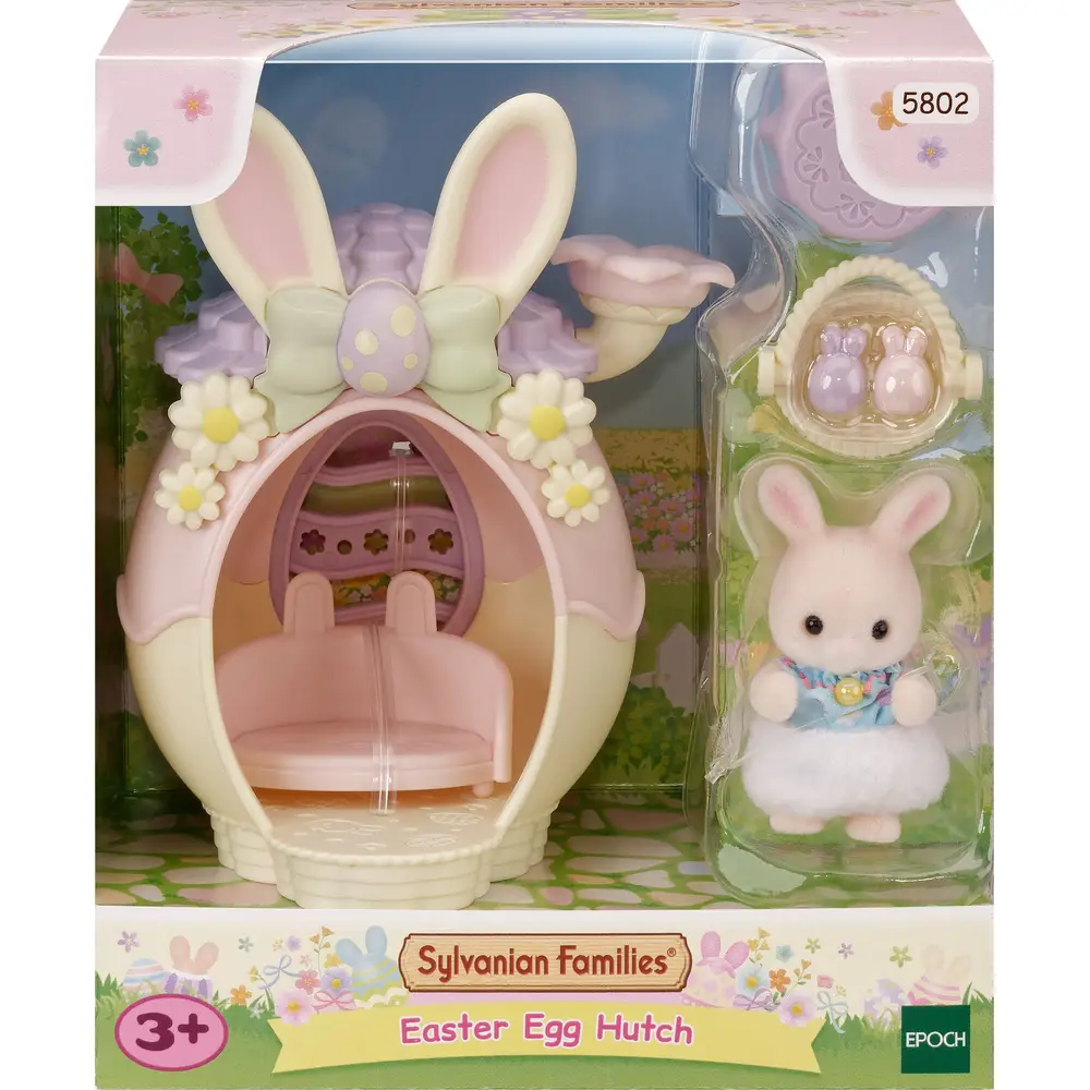 Sylvanian Families Oster Eier Hütte Spielset - Hasen Thema Spielzeug