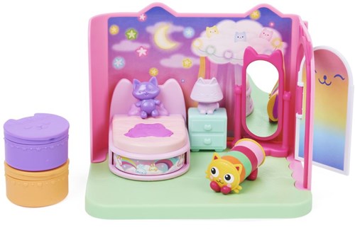 Gabby's Dollhouse Deluxe Zimmer Kissen Katzenschlafzimmer