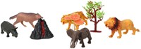 KiddyGo wilde Tiere Spielset - 8-teilig - Kunststoff Spielfiguren Tiere-3