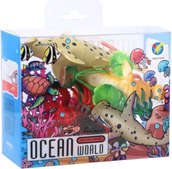 KiddyGo Ozeantiere Spielzeug Set - 9-teilig - Unterwasser Tiere Spielset