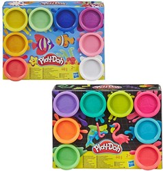 Play-Doh Knete Regenbogen Set - 8 Dosen - Kreatives Bastelset