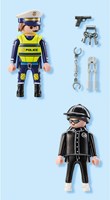 Playmobil Polizei Spielfigur DuoPack Polizist und Dieb 71804-3