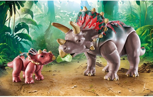 Playmobil 71821 triceratops familie-3