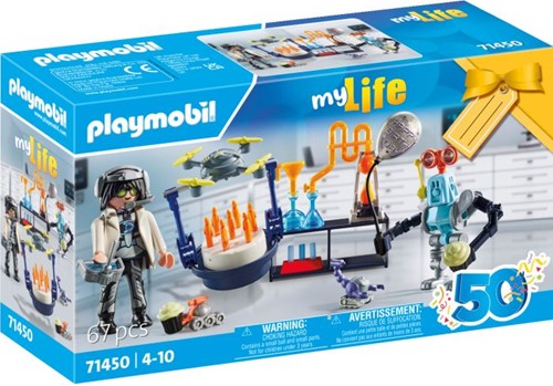 PLAYMOBIL MY LIFE: RESEARCHERS WITH ROBOTS GIFTSET