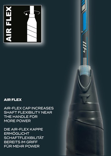 Schildkröt Badminton Schläger Isoforce 411 Graphit Allround-3