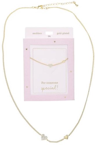 Depesche Halskette Heart of Gold goldfarben mit Buchstabe N Damen-3