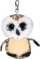 Lumo Stars Plüsch Schlüsselanhänger Eule Bubi - 8,5 cm für Kinder
