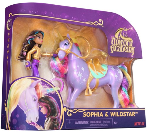 Unicorn Academy – Pop Sophia  & Unicorn Wildstar (11.5 Cm & 12.5 Cm)