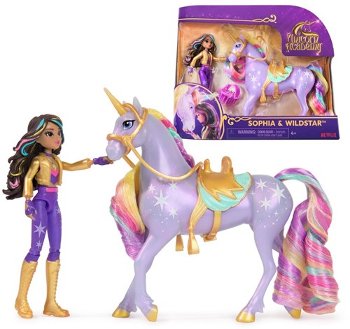 Unicorn Academy – Pop Sophia  & Unicorn Wildstar (11.5 Cm & 12.5 Cm)-3