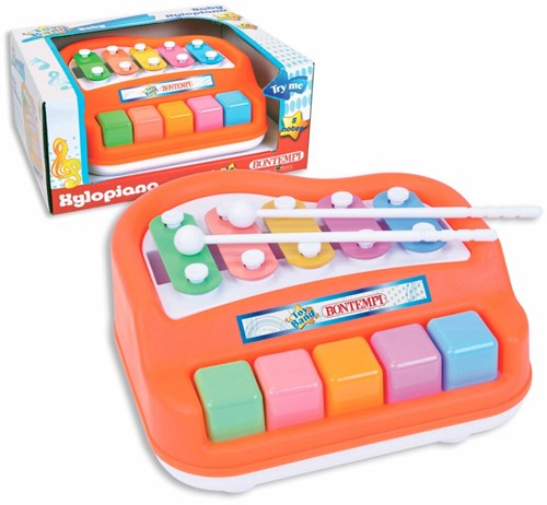 Bontempi Xylopiano Baby Musikinstrument orange Spielzeug-3