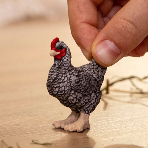 Schleich Farm World Huhn - Spielfigur - Bauernhof Tiere-2