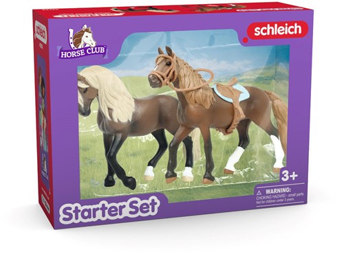 Schleich Horse Club Paso Peruano Starter Set - Pferdespielzeug Set