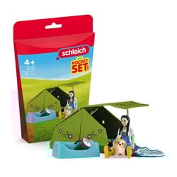 Schleich Pferde Spielset Mrs. Kramer mit Fohlen - Horse Club
