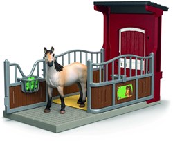 schleich HORSE CLUB Ponybox met Mustangmerrie 42724