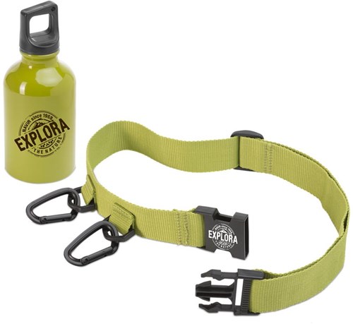 NAVIR Trinkflasche und Gürtel