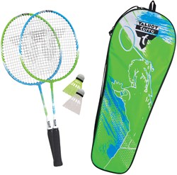 Schildkröt Badminton-Set für Kinder - Junior Schläger und Federbälle