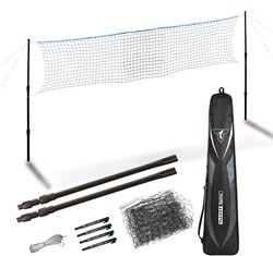 Schildkröt Badminton Netz Set höhenverstellbar teleskopisch Outdoor