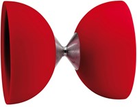 Eureka diabolo Spielzeug - Acrobat 105 Gummi rot - Jongliertricks-2