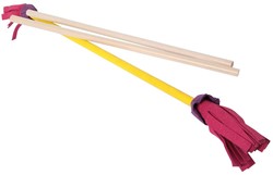 Acrobat Red/White/Red Set Speer des Teufels Flower + Drumsticks