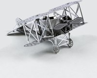 Eureka Modellbau Flugzeug Fokker D-VII Metall 3D Puzzle