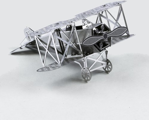 Eureka Modellbau Flugzeug Fokker D-VII Metall 3D Puzzle