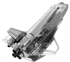 Eureka 3D Puzzle Space Shuttle Atlantis - Metall Modellbausatz-3