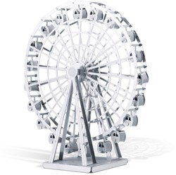 Eureka Bausatz Metal Earth 3D Riesenrad silber - Metall Modellbau
