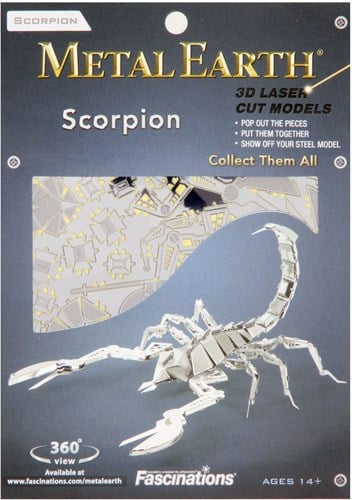 Eureka - Metal Earth 3D Metall-Bausatz Skorpion Insekten Puzzle-2
