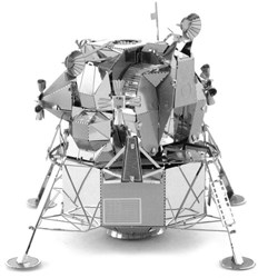Eureka Bausatz Metal Earth Apollo Lunar Module silber - 3D Puzzle