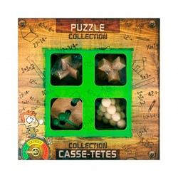 Eureka 52473366 - Holzpuzzle-Set Junior 4-teilig