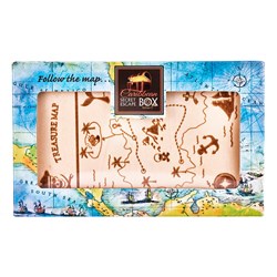 Eureka Gehirnpuzzle Holz Escape Box - Caribbean Geheimbox Rätselspiel
