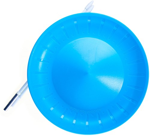 Eureka Balance Board Spielzeug mit Stab hellblau - Acrobat 23,5 cm-2