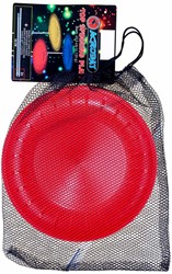 Eureka Balance Board Spielzeug Acrobat mit Stab - rot 23,5 cm