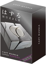 Huzzle Cast Marble - Hochwertiges Metall-Puzzle