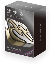 Huzzle Cast Square - Hochwertiges Metall-Puzzle