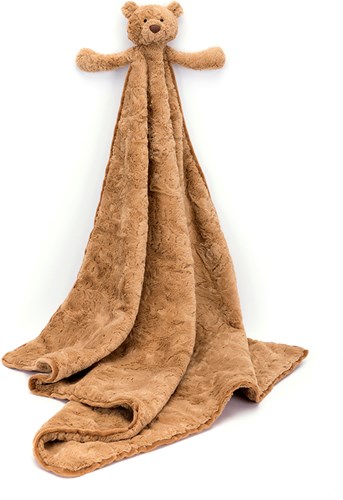 Jellycat Kuscheldecke Bartholomäus Bär 56x70 cm Babydecke
