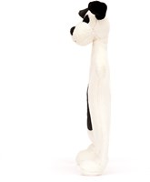 Jellycat Schmusetuch Hund Bashful Black & Cream - weiches Kuscheltuch-2