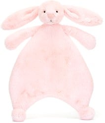 Jellycat Schmusetuch Hase rosa Baby Kuscheltuch