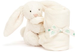 Jellycat Schmusetuch Bashful Cream Bunny Baby Kuscheltuch